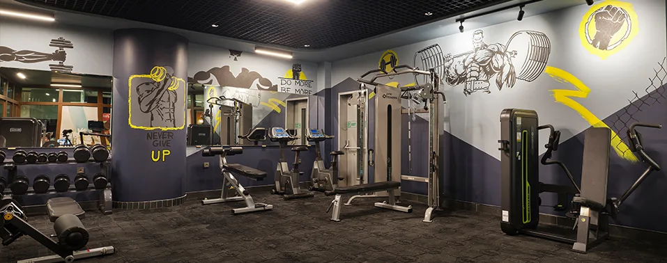 Luna Den Spa Dedeman Şanlıurfa spor salonu antrenman ekipmanları